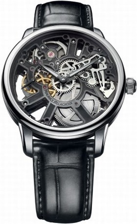 Maurice Lacroix Masterpiece Squelette Skeleton Dial Men's Watch MP7228-SS001-000