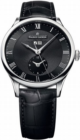 Maurice Lacroix Masterpiece Tradition Black Dial Automatic Men's Watch MP6707-SS001-310