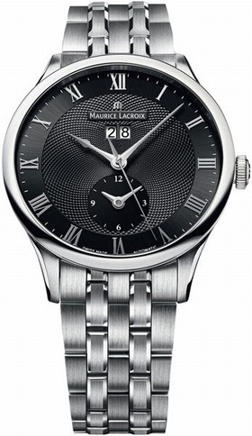 Maurice Lacroix Masterpiece Tradition Black Dial Men's Watch MP6707-SS002-310