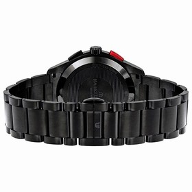 Maurice Lacroix Miros Chronograph Black Dial Black PVD Men's Watch MI1028-SS002330