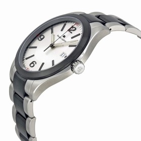 Maurice Lacroix Miros Date Silver Dial Stainless Steel Men's Watch MI1018-SS002131