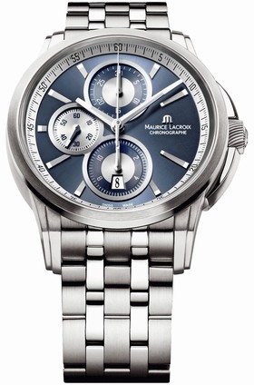Maurice Lacroix Pontos Automatic Blue Dial Men's Watch PT6188-SS002-430