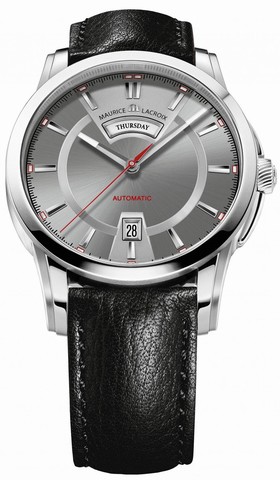 Maurice Lacroix Pontos Day Date Automatic Dial Men's Watch PT6158-SS001-231