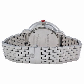 Michele Cloette Diamond Mother of Pearl Dial Stainless Steel Ladies Watch MWW20E000001