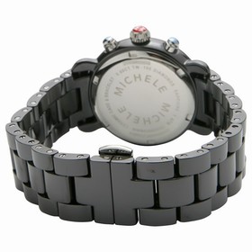 Michele CSX Black Ceramic Diamond Ladies Watch MWW03N000003