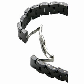 Michele CSX Black Ceramic Diamond Ladies Watch MWW03N000003