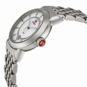 Michele CSX Elegance Mother of Pearl Dial Stainless Steel Ladies Watch MWW03T000058