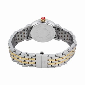 Michele CSX Elegance White Mother of Pearl Dial Two-tone Ladies MWW03T000042