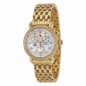 Michele CSX-36 Day Diamond Gold-plated Ladies Watch MWW03M000141
