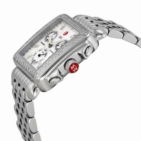 Michele Deco Day Mother of Pearl Dial Diamond Ladies Watch MWW06P000099