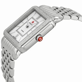 Michele Deco II Mother of Pearl Diamond Stainless Steel Ladies Watch MWW06X000001