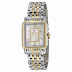 Michele Deco II Mother of Pearl Two-tone Ladies Watch MWW06X000017