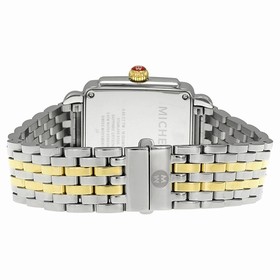 Michele Deco Mother of Pearl Dial Two-tone Ladies Watch MWW06V000042