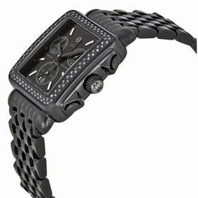 Michele Deco Noir Diamond Black IP Ladies Watch MWW06A000679