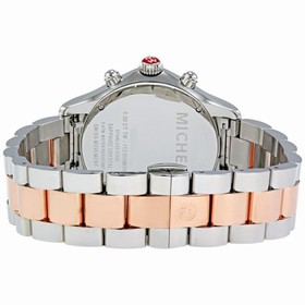 Michele Jetway Diamond Two-tone Ladies Watch MWW17A000017