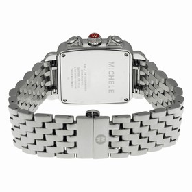 Michele Ladies Deco Mother of Pearl Dial Chronograph Watch MWW06P000014