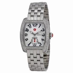 Michele Mini Urban Diamond Steel Ladies Watch MWW02A000124