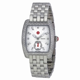 Michele Mini Urban Silver Diamond Dial Ladies Watch MWW02A000508