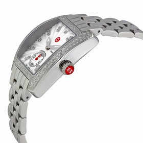Michele Mini Urban Silver Diamond Dial Ladies Watch MWW02A000508