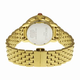 Michele Serein Diamond Chronograph Gold-Tone Steel Ladies Watch MWW21A000011