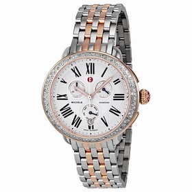 Michele Serein Diamond Two-tone Rose Gold Ladies Watch MWW21A000009 