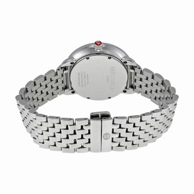 Michele Serein Light Blue Mother of Pearl Dial Stainless Steel Ladies Watch MWW21B000044