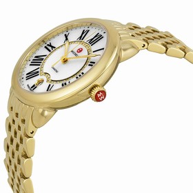 Michele Serein Mother of Pearl Dial Gold-tone Stainless Steel MWW21B000017