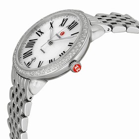 Michele Serein Mother of Pearl Dial Stainless Steel Ladies Watch MWW21B000001