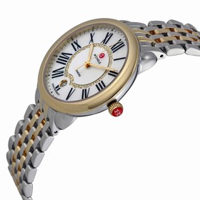 Michele Serein Mother of Pearl Dial Two-tone Ladies Watch MWW21B000015