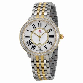 Michele Serein Mother of Pearl Two-tone Ladies Watch MWW21B000032