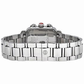 Michele Signature Deco Diamond Chronograph Mother of Pearl Ladies Watch MWW06P000103