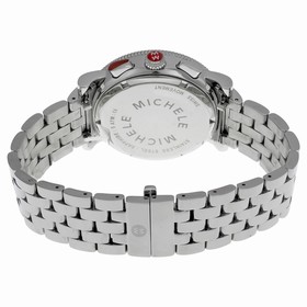 Michele Sport Sail Large Chronograph White Dial Stainless Steel Ladies Watch MWW01K000102