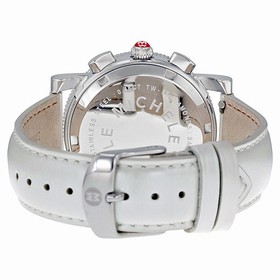 Michele Sport Sail White Enamel Dial Chronograph Ladies Watch MWW01C000006