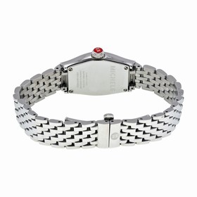 Michele Urban Coquette Mother of Pearl Diamond Dial Stainless Steel Ladies Watch MWW08A000233