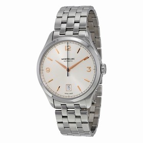 Montblanc Heritage Chronométrie Automatic Silvery-White Dial Men's Watch 112519