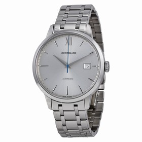 Montblanc Meisterstuck Heritage Automatic Silver Dial Stainless Steel Unisex Watch 111623