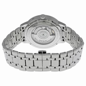 Montblanc Meisterstuck Heritage Moonstruck Silver Dial Stainless Steel Men's Watch 111184