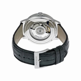 Montblanc Meisterstuck Heritage Perpetual Calendar White Dial Black Leather Unisex Watch 110715