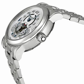 Montblanc Nicolas Rieussec Automatic Chronograph Silver Dial Men's Watch 107068