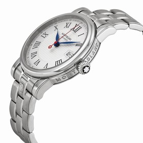MontBlanc Star Automatic Silver White Dial Stainless Steel Men's Watch 111090