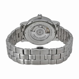 MontBlanc Star Automatic Silver White Dial Stainless Steel Men's Watch 111090