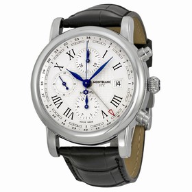 Montblanc Star Chronograph UTC Automatic Stainless Steel Men's Watch 107113