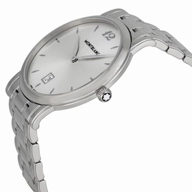 Montblanc Star Classique Silver Dial Stainless Steel Men's Watch 108768