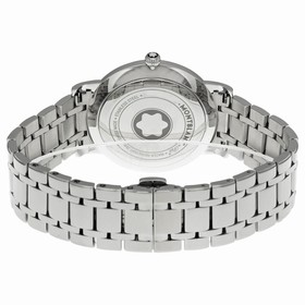 Montblanc Star Classique Silver Dial Stainless Steel Men's Watch 108768