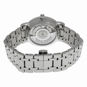 Montblanc Star Classique White Opaline Dial Stainless Steel Ladies Watch 111591