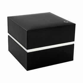 Montblanc Star World Time Black Dial Black Leather Men's Watch 109285