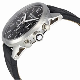 Montblanc Timewalker Black Dial Chronograph Automatic Men's Watch 9670