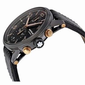 Montblanc Timewalker Black Steel Chronograph Men's Watch 105805