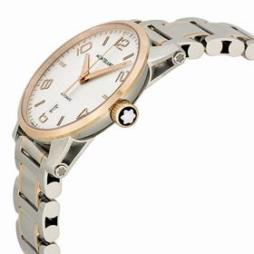 Montblanc Timewalker Silver Dial Two-tone Men's Watch 110329