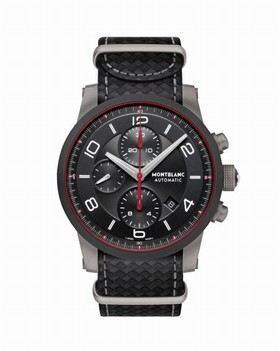 Montblanc Timewalker Urban Speed Black Dial Chronograph Automatic Men's Watch 113827